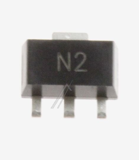 Zetex Smd Transistor - Transistor, Npn 40v Sot-89 Smd - N2
